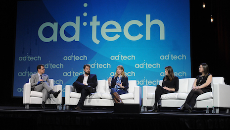 Panel in progress at a prior ad:tech show