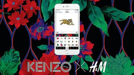 Kenzo x H&M Emotikenzo app