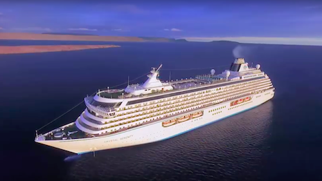 Still from Crystal Cruises' advertisement