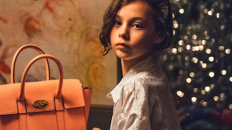 Image from Mulberry's holiday campaign