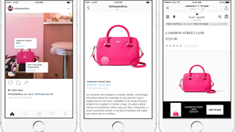 Instagram's shoppable feed 