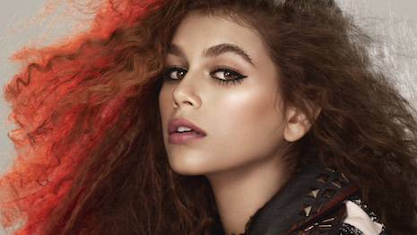 Kaia Gerber for Marc Jacobs Beauty, spring 2017