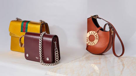 Gucci, Mulberry and Loewe have exclusive boutiques within Selfridges' Accessories Hall