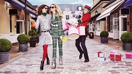 Image courtesy of Bicester Village; consumers are increasingly choosing experiences over things