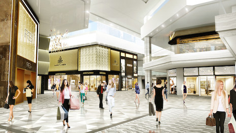 Rendering of Macerich's planned renovations to its luxury wing in its Scottsdale Fashion Square