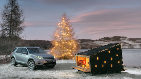 Land Rover's Discovery Sport and wilderness cabin 