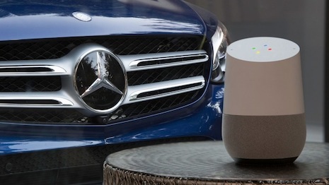 Mercedes-Benz partners with Google Home
