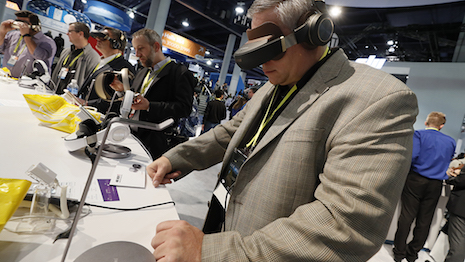 Attendees test new technologies at CES 2017 in Las Vegas Jan. 5-8