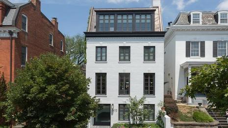 Townhouse for sale in Georgetown; image source MRIS