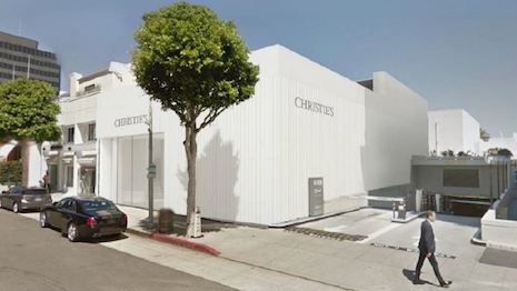 Rendering of Christie's Los Angeles flagship