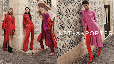 Image from Net-A-Porter's spring/summer 2017 ads