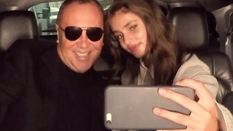 Michael Kors and Taylor Hill for Kors Commute 