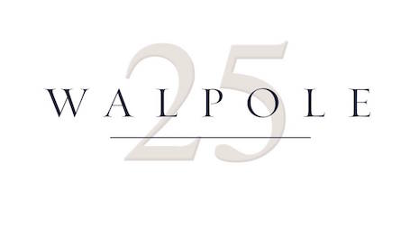 Walpole's 25th anniversary promotional banner 