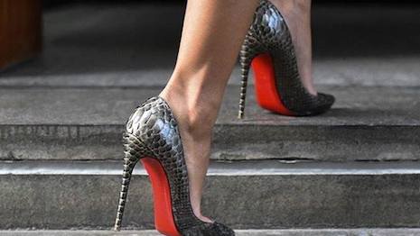 Amazon's advertisement of knock-off Louboutin shoes with red soles have made the company liable for the third-parties' infringement. Image courtesy of Christian Louboutin