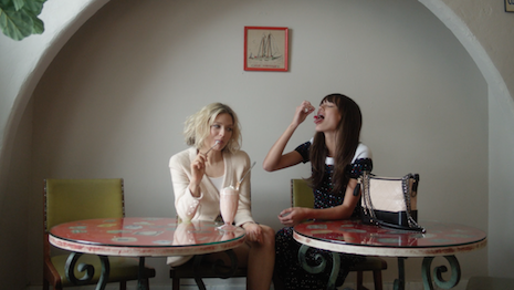 Video still from Harper's Bazaar's For the Love of Gabrielle, starring Chanel's Gabrielle handbag 