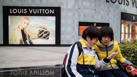 Louis Vuitton store in China. Image credit: VCG