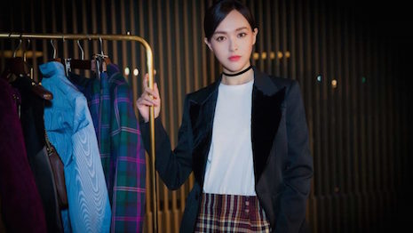 Bally introduced Chinese actress Tiffany Tang as its first Asia-Pacific spokeswoman. (Courtesy photo)