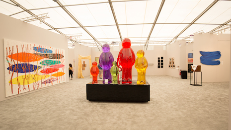 Art Basel exhibit. Image credit: Shutterstock