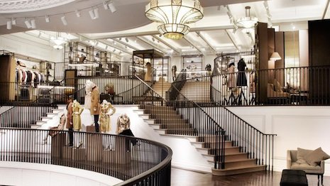 Burberry's swank London store that attracts visitors from around the world. Image credit: Burberry