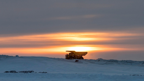 De Beers Mine Truck Gahcho Kue Canada