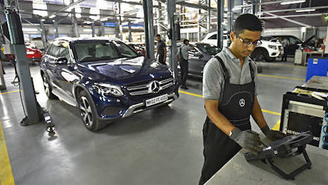 Mercedes-Benz is one of the most popular luxury car brands in India. Image credit: Mercedes-Benz India