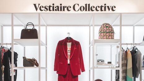 Old is new: The Vestiaire Collective shop in Selfridges' Oxford Street store has an edited assortment of vintage, secondhand fashion finds. Image credit: Vestiaire Collective