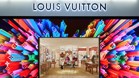 Digital is key to LVMH's retail future as consumer behavior evolves from store shopping to ecommerce, mobile and social. Image credit: Luxury Society, Louis Vuitton