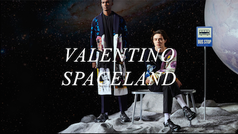 Spaced out: Valentino's Spaceland spring 2020 collection is a homage to the moon. Image credit: Valentino