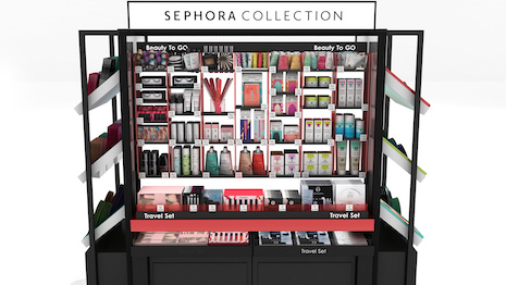 The Sephora Collection includes skincare products and beauty tools. Image credit: Starboard Cruise Services, Sephora Collection