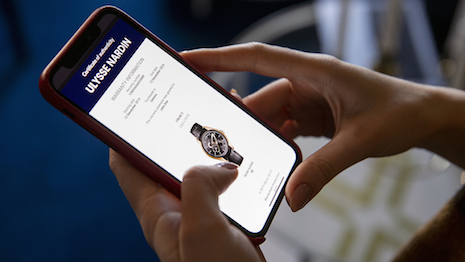 Blockchain technology will allow Ulyssye Nardin to offer all its customers a digital warranty certificate and paper trail of ownership. Image credit: Ulysse Nardin