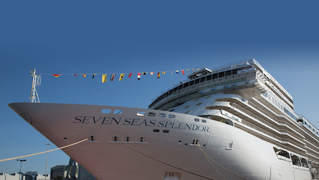 The Seven Seas Splendor. Image courtesy of Regent Seven Seas Cruises