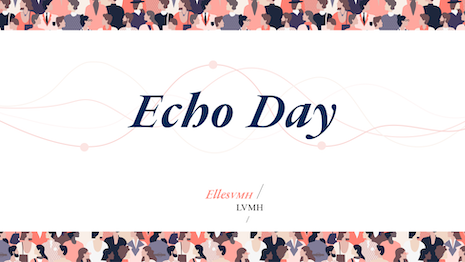 In-house radio program Echo Day is French luxury giant LVMH's tribute this month to talented women. Image credit: LVMH