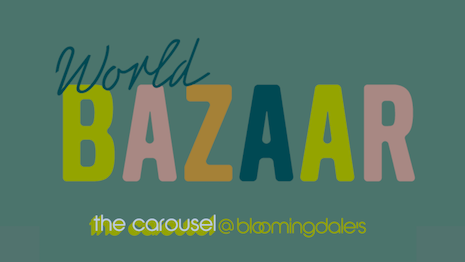 Bloomingdale's pop-up shop The Carousel opens with theme: World Bazaar. Image courtesy of Bloomingdale's