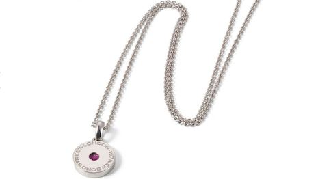 Profits from Asprey's 167 Button Pendant will go to the National Emergency Trust in the United Kingdom. Image credit: Asprey
