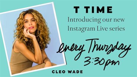 Tiffany T Time is the jeweler's weekly Instagram Live series with guests injecting a tone of optimism as consumers suffer COVID-19 lockdowns worldwide. Image courtesy of Tiffany & Co.