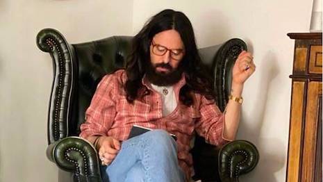 Gucci creative director Alessandro Michele. Image credit: Gucci