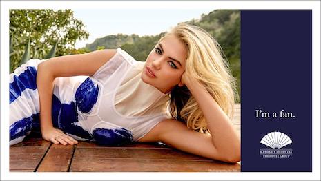 Mandarin Oriental campaign: Model Kate Upton is a fan. Image credit: Mandarin Oriental