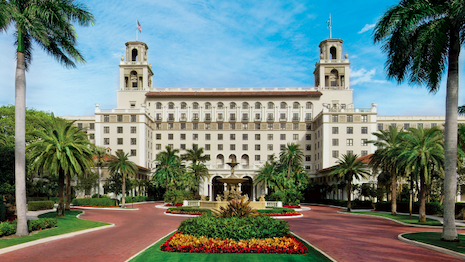 The Breakers in Palm Beach, Florida, reopened doors May 22, even as states such as New York and California continue to impose lockdowns on their businesses amid the COVID-19 coronavirus outbreak. Image credit: The Breakers