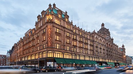 The majestic Harrods department store is a top draw for tourists from around the world. Image credit: Harrods