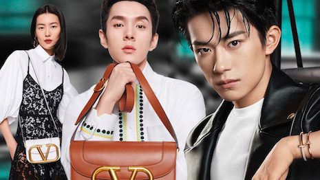 Luxury brand approaches to celebrity endorsements have shifted in China over the last year, thanks to the country’s always-changing social media sphere. Image credit: Tiffany/Valentino