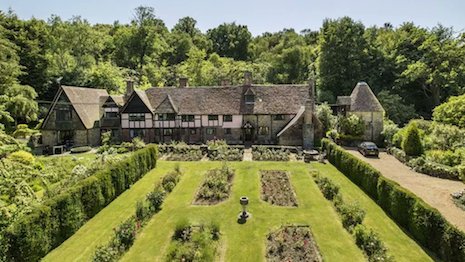 Knight Frank is offering this countryside home for sale in Kent, England. Soon, similar homes will be available via auction. Image credit: Knight Frank