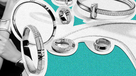 Tiffany, the iconic New York jeweler known for its diamond and sterling silver pieces, could gain over its jewelry rivals in the next decade. Image credit: Tiffany & Co. Composite: Haitong Zheng