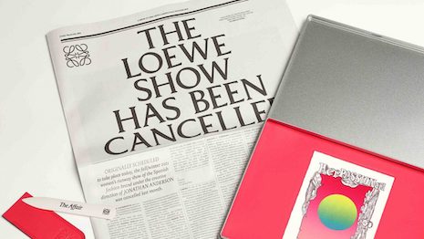 While peers have largely rushed into a “new normal,” Loewe has sought to build a more intimate connection with customers via its fall 2021 collection. Image courtesy of Loewe