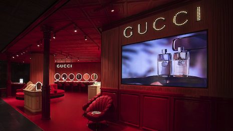 Online retailing has undoubtedly contributed to the growth of luxury sales in China. Yet, physical retail locations are still a key shopping motivator. Image courtesy of Gucci