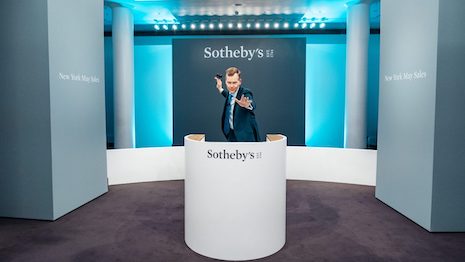 By positioning their artisan-crafted collaboration alongside masterpieces, have Sotheby's and Loewe discovered a new way to market crossover luxury to culture-hungry Chinese consumers? Image courtesy of Sotheby’s