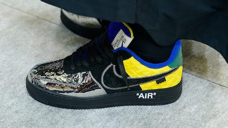 While sporting goods are not competing directly with luxury, there is a lot both worlds can learn from each other. Image credit: Louis Vuitton x Nike Air Force 1, courtesy of Louis Vuitton