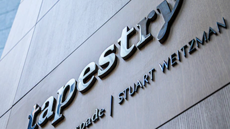 Tapestry owns Coach, Kate Spade and Stuart Weitzman. Image credit: Tapestry Inc.