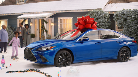 The “December to Remember” campaign is now in its 22nd year. Image courtesy of Lexus