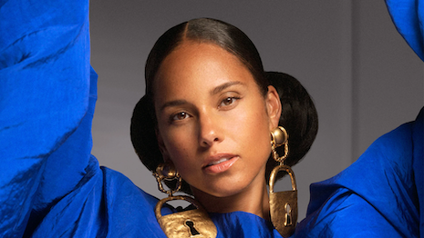 Alicia Keys is the first face of the new project, Moncler Select. Image credit: Moncler