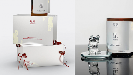 DTC fragrance label To Summer (观夏) launched three exclusive gift boxes celebrating Chinese New Year 2022. Image courtesy of To Summer